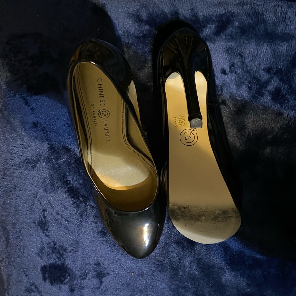 Chinese Laundry black high heels